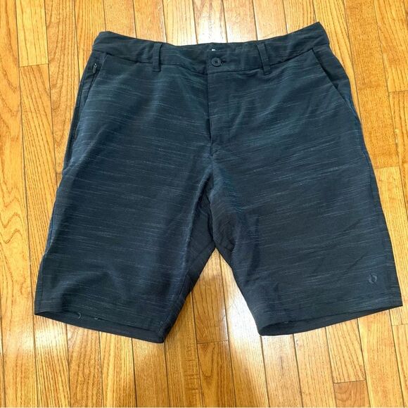 Hang Ten Men’s classic black hybrid short size 34 - Picture 4 of 9